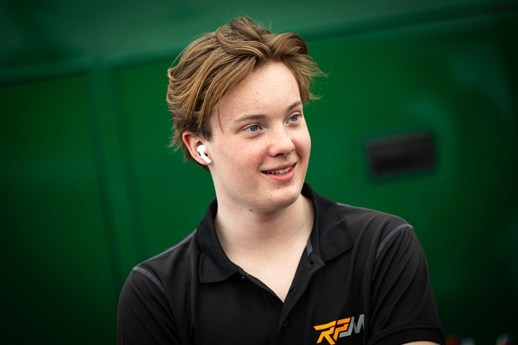 Noah Strømsted på podiet i FRECA
(Foto: Dutch Photo Agency)